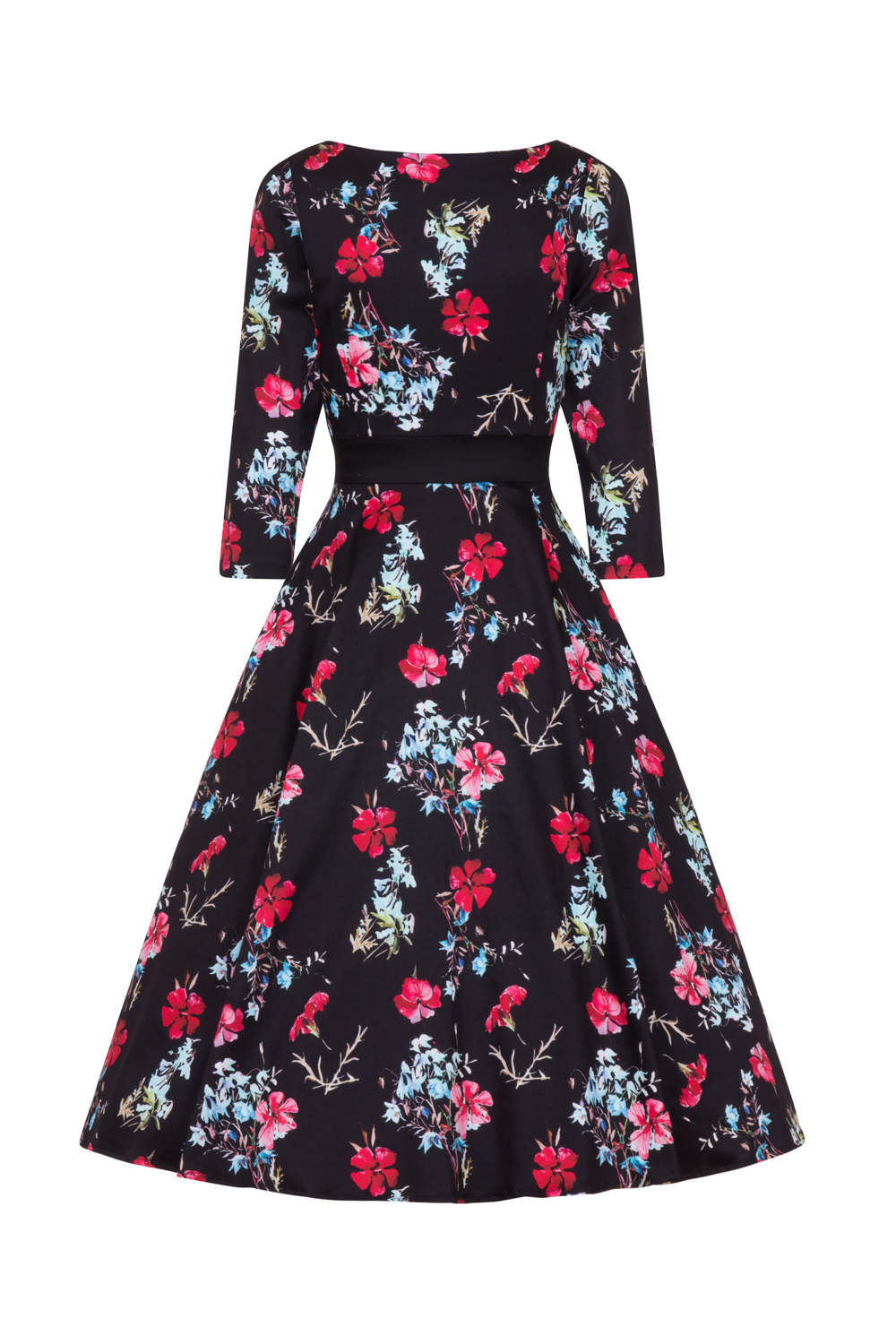 Yasmin Floral Tea Dress